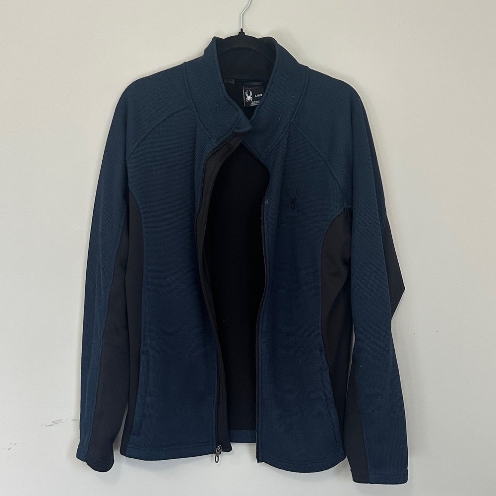 Spyder Dark Blue and Black Jacket